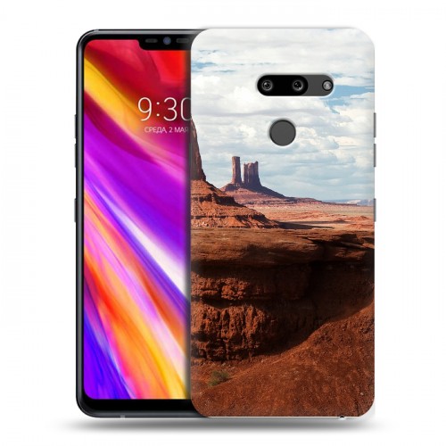 Дизайнерский пластиковый чехол для LG G8 ThinQ каньоны