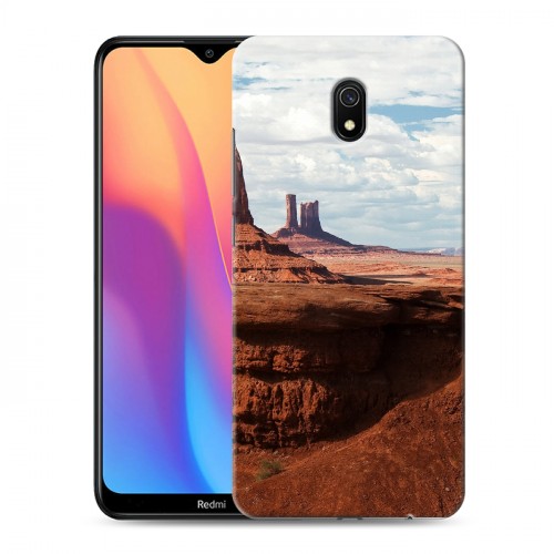 Дизайнерский силиконовый с усиленными углами чехол для Xiaomi RedMi 8A каньоны