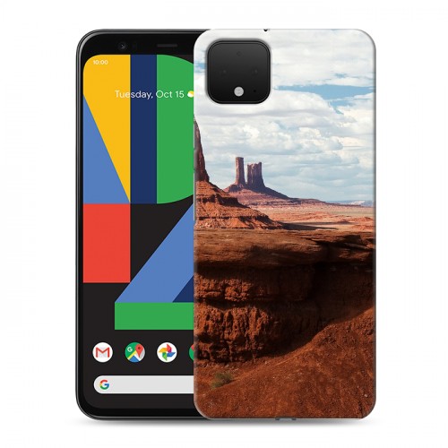 Дизайнерский пластиковый чехол для Google Pixel 4 каньоны