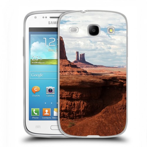 Дизайнерский пластиковый чехол для Samsung Galaxy Core каньоны