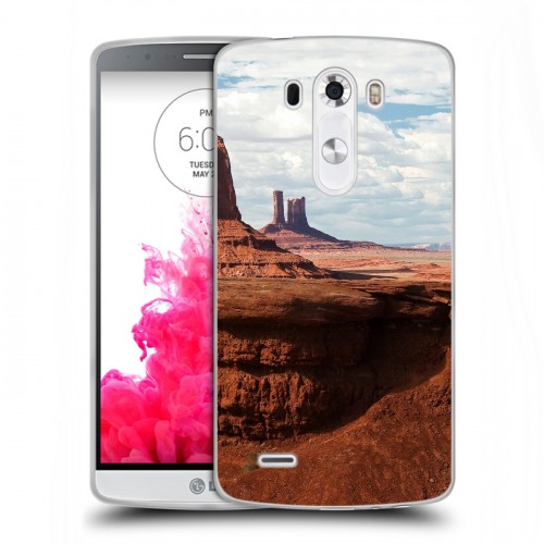 Дизайнерский силиконовый чехол для LG G3 (Dual-LTE) каньоны