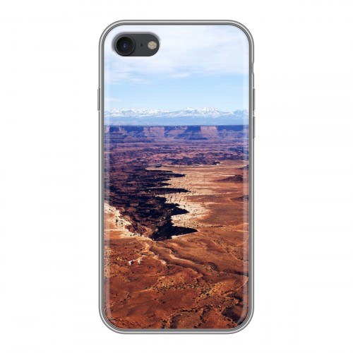 Дизайнерский силиконовый чехол для Iphone 7 каньоны
