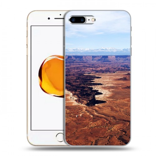 Дизайнерский силиконовый чехол для Iphone 7 Plus / 8 Plus каньоны