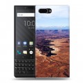 Дизайнерский пластиковый чехол для BlackBerry KEY2 каньоны