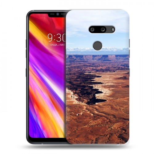 Дизайнерский пластиковый чехол для LG G8 ThinQ каньоны