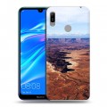 Дизайнерский пластиковый чехол для Huawei Y6 (2019) каньоны