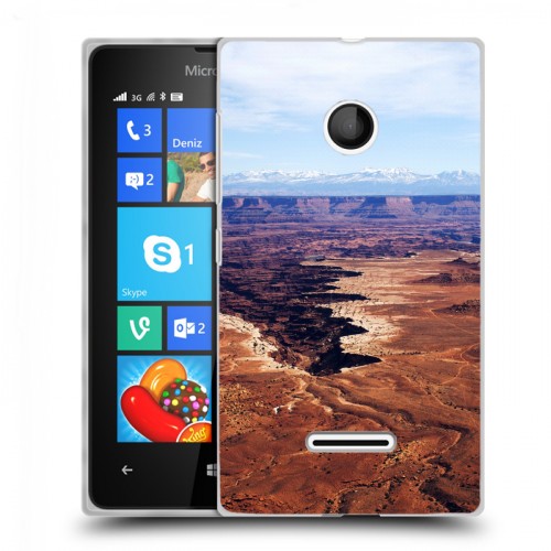 Дизайнерский пластиковый чехол для Microsoft Lumia 435 каньоны