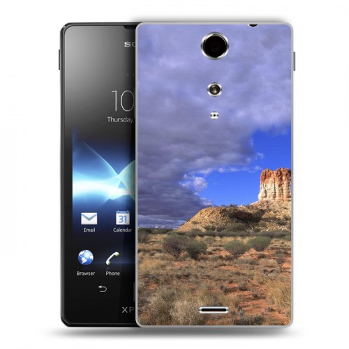 Дизайнерский пластиковый чехол для Sony Xperia TX каньоны