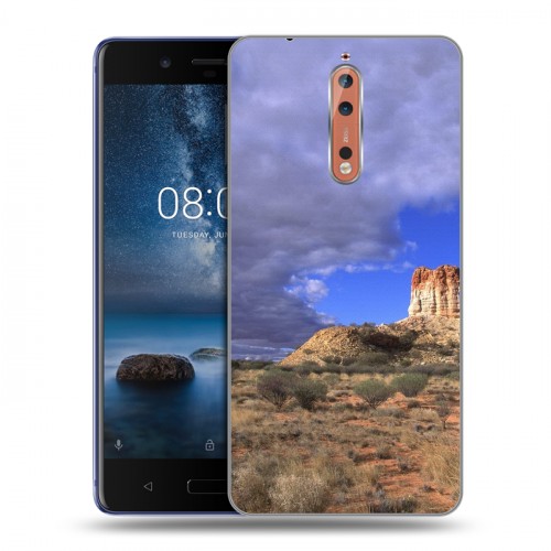 Дизайнерский пластиковый чехол для Nokia 8 каньоны