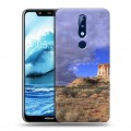 Дизайнерский пластиковый чехол для Nokia 5.1 Plus каньоны