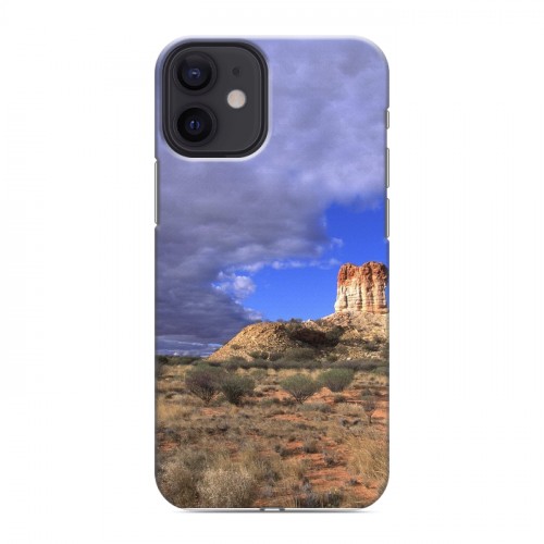 Дизайнерский силиконовый с усиленными углами чехол для Iphone 12 Mini каньоны