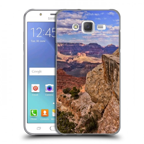 Дизайнерский пластиковый чехол для Samsung Galaxy J5 каньоны