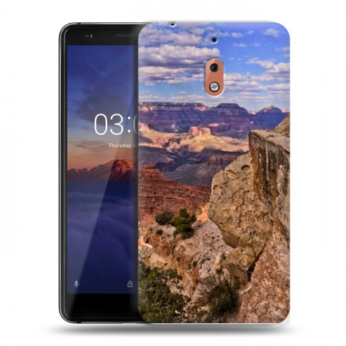 Дизайнерский силиконовый чехол для Nokia 2.1 каньоны