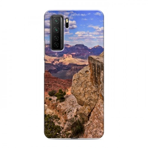 Дизайнерский силиконовый с усиленными углами чехол для Huawei Honor 30S каньоны