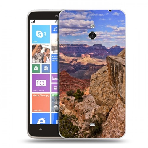 Дизайнерский пластиковый чехол для Nokia Lumia 1320 каньоны