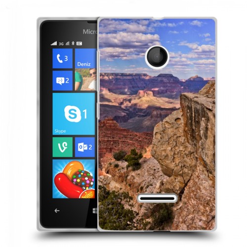 Дизайнерский пластиковый чехол для Microsoft Lumia 435 каньоны