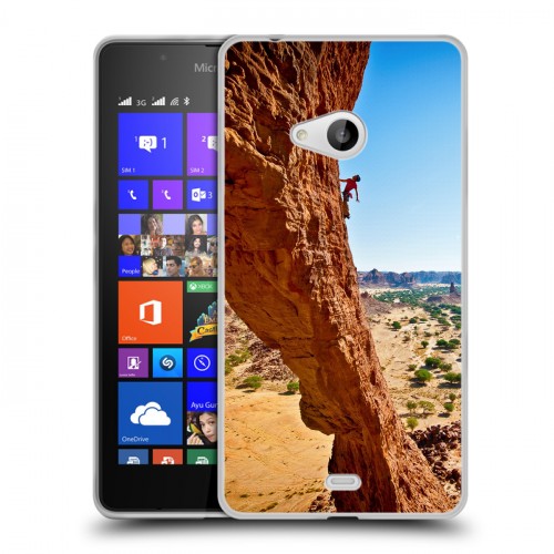 Дизайнерский пластиковый чехол для Microsoft Lumia 540 каньоны