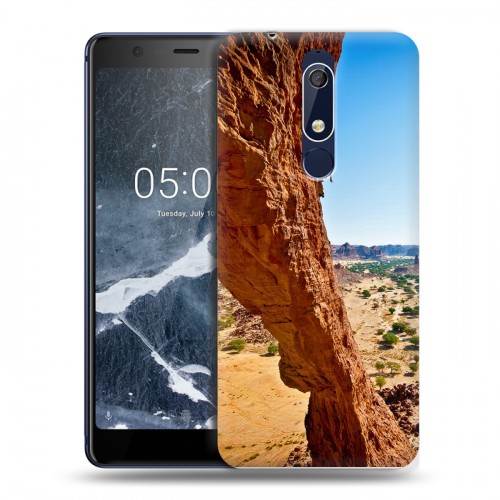 Дизайнерский пластиковый чехол для Nokia 5.1 каньоны