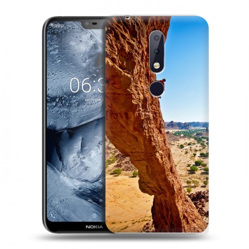 Дизайнерский пластиковый чехол для Nokia 6.1 Plus каньоны