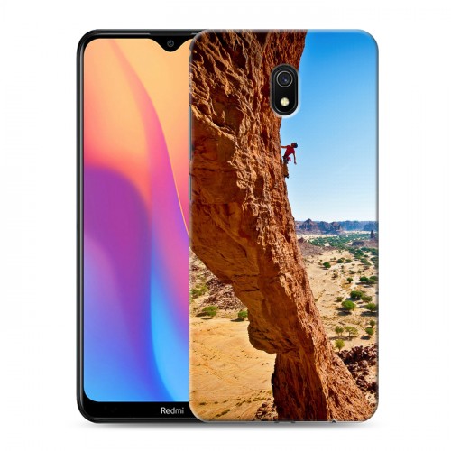 Дизайнерский силиконовый с усиленными углами чехол для Xiaomi RedMi 8A каньоны