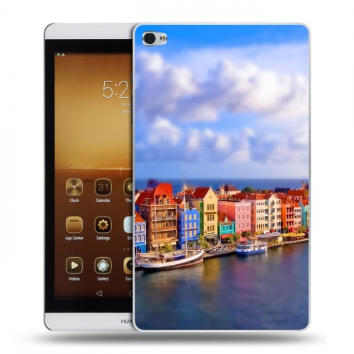 Дизайнерский силиконовый чехол для Huawei MediaPad M2 венеция