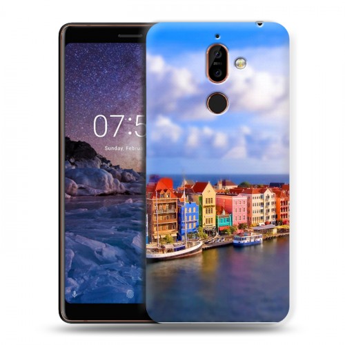 Дизайнерский пластиковый чехол для Nokia 7 Plus венеция