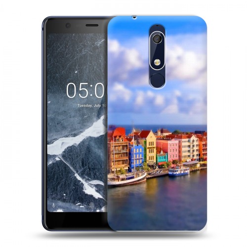 Дизайнерский пластиковый чехол для Nokia 5.1 венеция