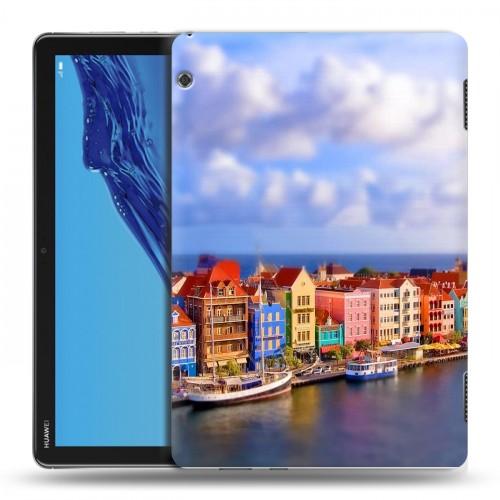 Дизайнерский силиконовый чехол для Huawei MediaPad T5 венеция