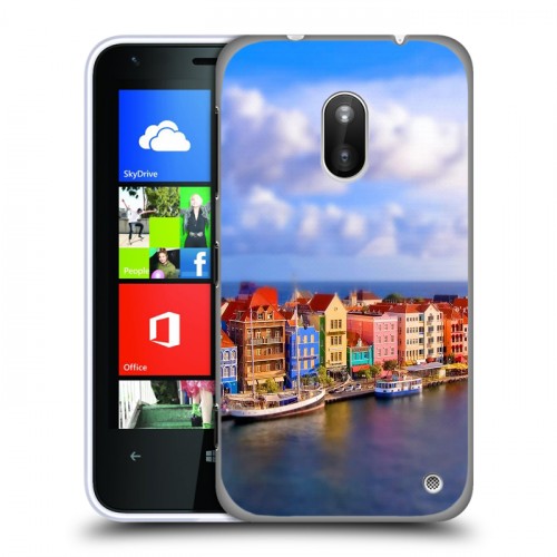 Дизайнерский пластиковый чехол для Nokia Lumia 620 венеция