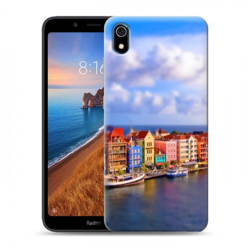 Дизайнерский силиконовый чехол для Xiaomi RedMi 7A венеция