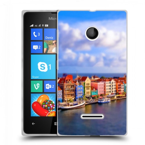 Дизайнерский пластиковый чехол для Microsoft Lumia 435 венеция