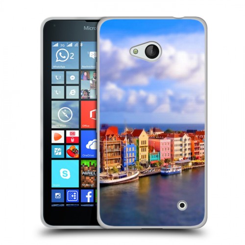 Дизайнерский пластиковый чехол для Microsoft Lumia 640 венеция