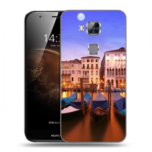 Дизайнерский силиконовый чехол для Huawei G8 венеция