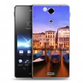 Дизайнерский пластиковый чехол для Sony Xperia TX венеция