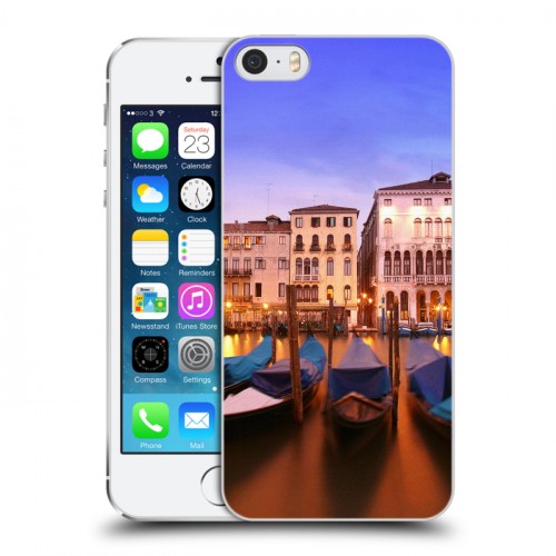 Дизайнерский пластиковый чехол для Iphone 5s венеция