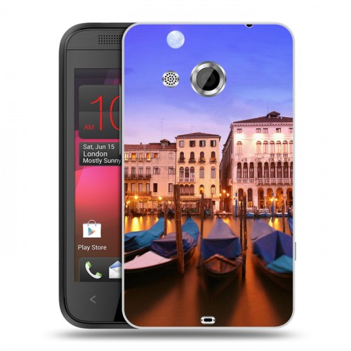 Дизайнерский пластиковый чехол для HTC Desire 200 венеция