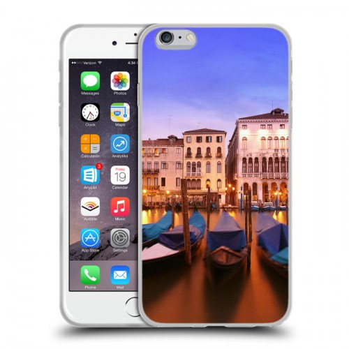 Дизайнерский силиконовый чехол для Iphone 6 Plus/6s Plus венеция
