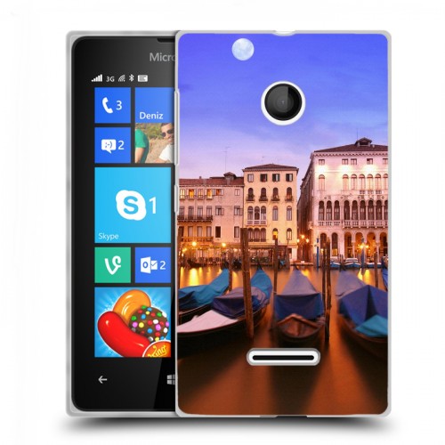 Дизайнерский пластиковый чехол для Microsoft Lumia 435 венеция