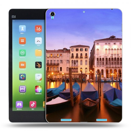 Дизайнерский силиконовый чехол для Xiaomi MiPad венеция