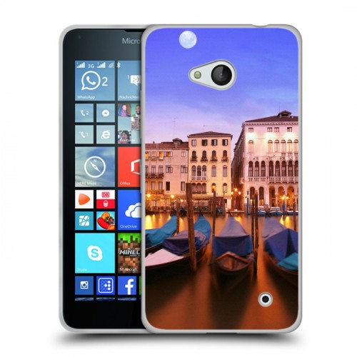 Дизайнерский пластиковый чехол для Microsoft Lumia 640 венеция