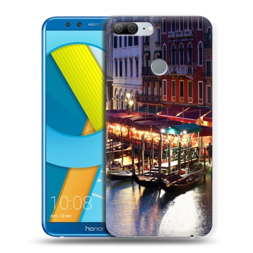 Дизайнерский пластиковый чехол для Huawei Honor 9 Lite венеция