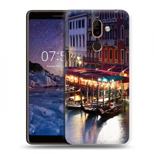 Дизайнерский пластиковый чехол для Nokia 7 Plus венеция