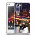 Дизайнерский пластиковый чехол для Sony Xperia L венеция