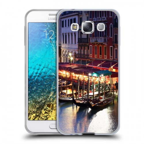 Дизайнерский пластиковый чехол для Samsung Galaxy E5 венеция