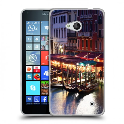 Дизайнерский пластиковый чехол для Microsoft Lumia 640 венеция