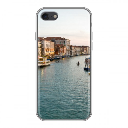 Дизайнерский силиконовый чехол для Iphone 7 венеция