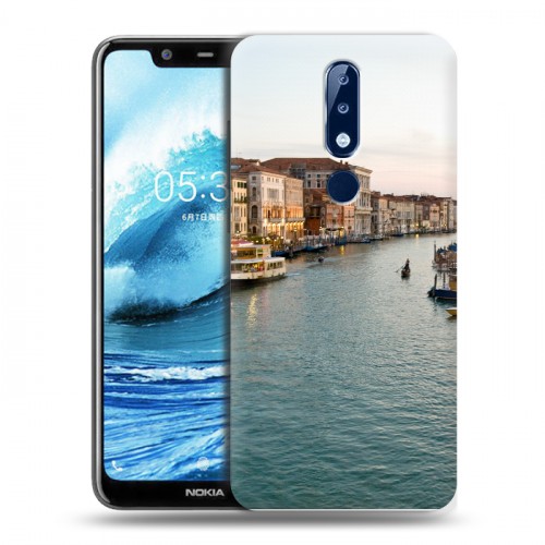 Дизайнерский силиконовый чехол для Nokia 5.1 Plus венеция