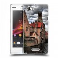 Дизайнерский пластиковый чехол для Sony Xperia L венеция