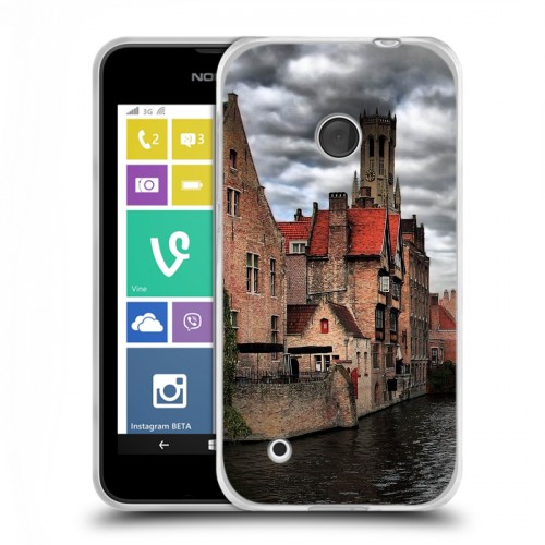 Дизайнерский пластиковый чехол для Nokia Lumia 530 венеция