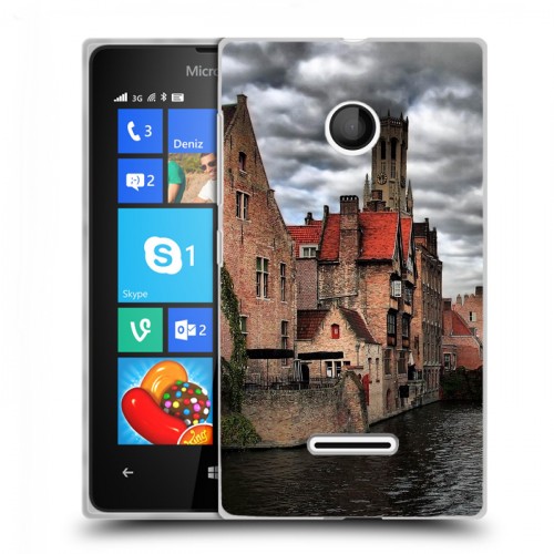 Дизайнерский пластиковый чехол для Microsoft Lumia 435 венеция